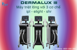 Máy triệt lông Dermalux 3 có tốt không?