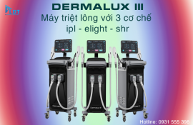Dermalux 3 - Máy triệt lông thế hệ mới 2021