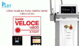 Super Veloce - tia năng lượng và tốc độ cao giúp quá trình chăm sóc da hiệu quả