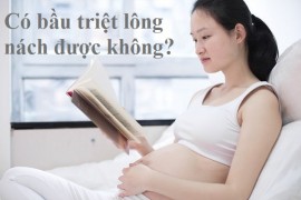 Đang Mang Bầu Thì Có Triệt Lông Nách Được Không?