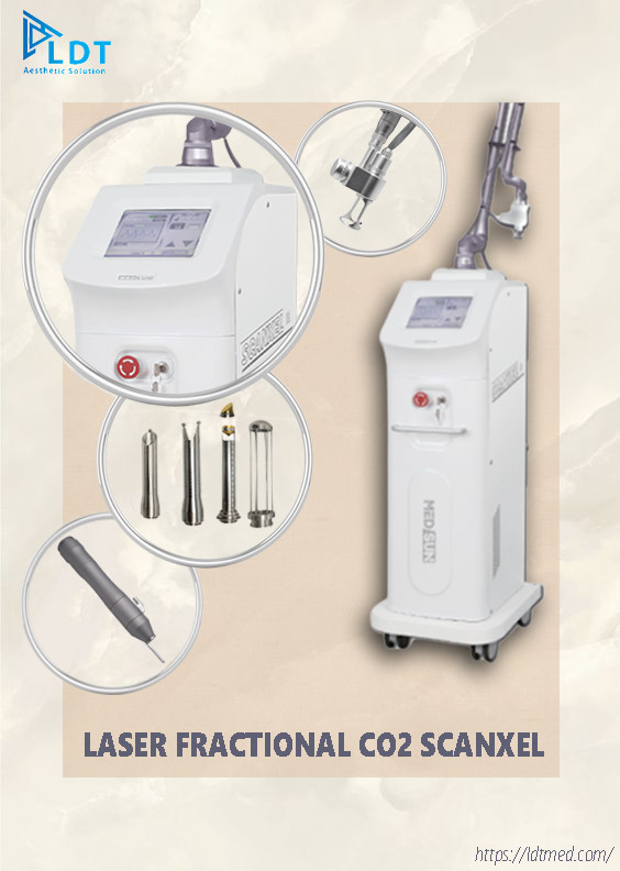 4.	Máy Laser fractional Co2 Scanxel - scan - máy điều trị sẹo và tái tạo da hàng đầu thế giới